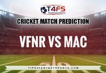 VFNR vs MAC Dream11